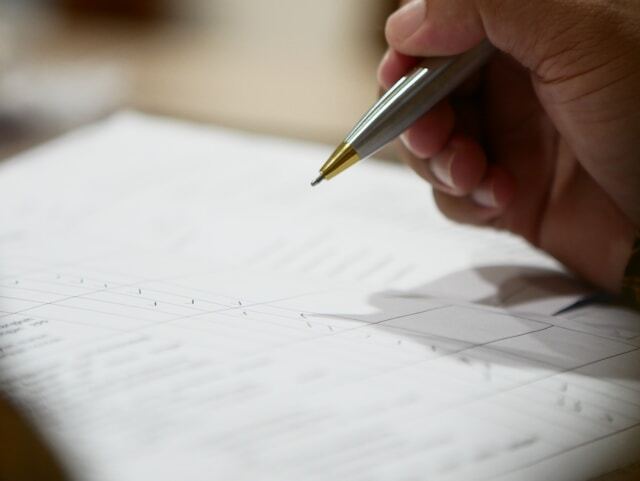 form checklist