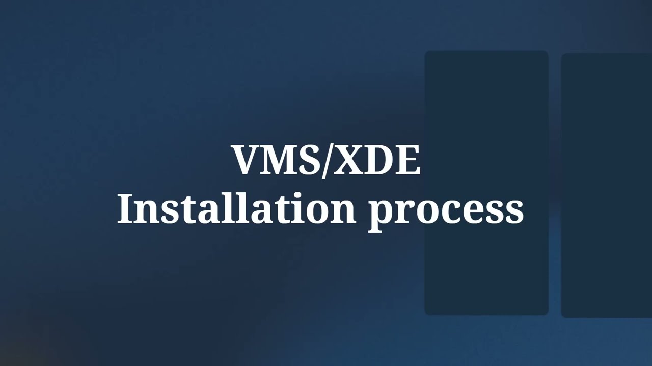 VMS XDE Demo thumbnail